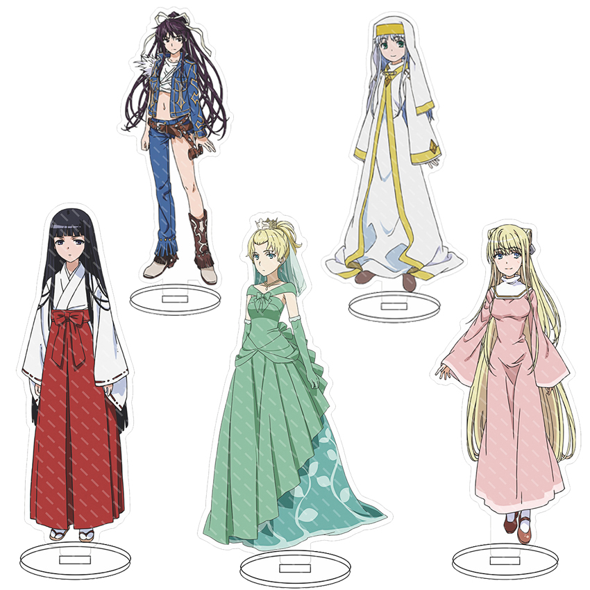 Free Anime Merchandise - แท่นอะคริลิกอนิเมะขนาด 16 ซม. ตัวละครจากอนิเมะ A Certain