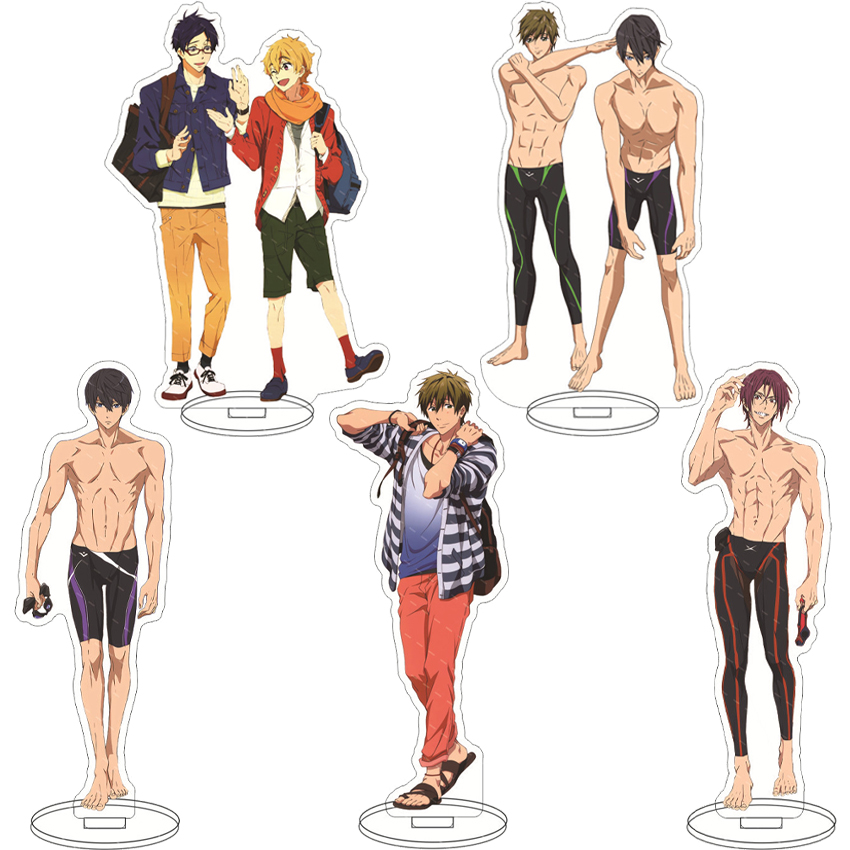 Anime Character Merchandise - ฟิกเกอร์อะคริลิกอนิเมะขนาด 16 ซม. แถมฟรี! นานาเสะ ฮารุกะ