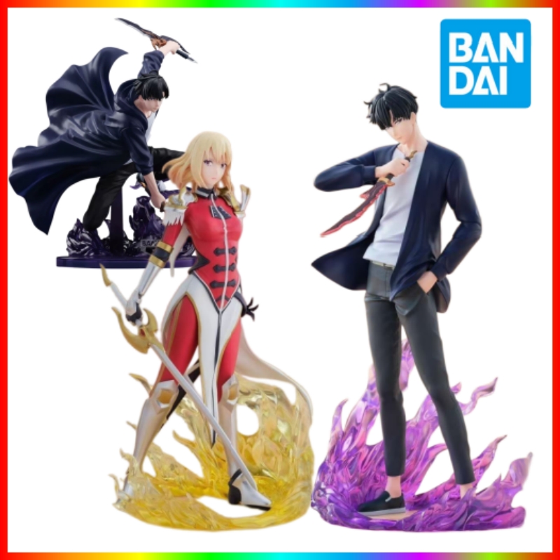 Anime Merchandise Solo Leveling - ฟิกเกอร์อนิเมะโซโลลีเวลลิ่ง ซองจินวู ชาเฮอิน ของสะสม ตุ๊กตา โมเดล