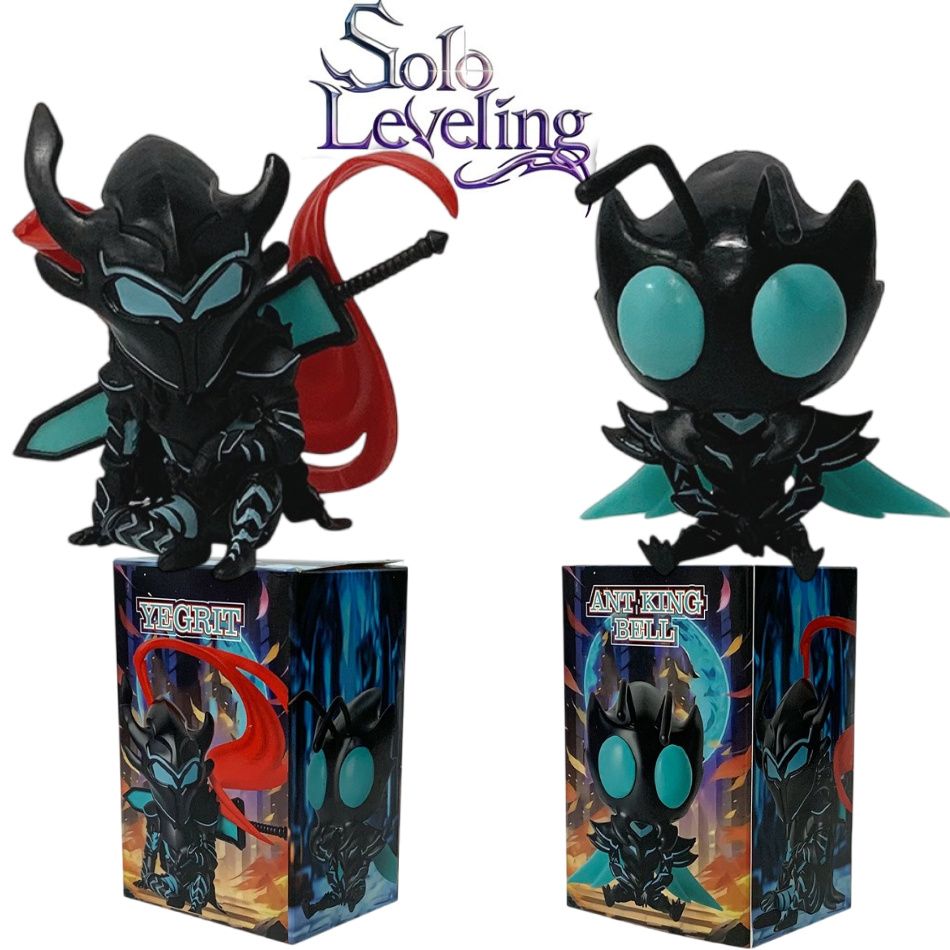 Anime Merchandise Solo Leveling - ฟิกเกอร์อนิเมะรุ่นอัพเกรด (เวอร์ชั่นอนิเมะ) ขนาด 8 ซม. พร้อมส่ง