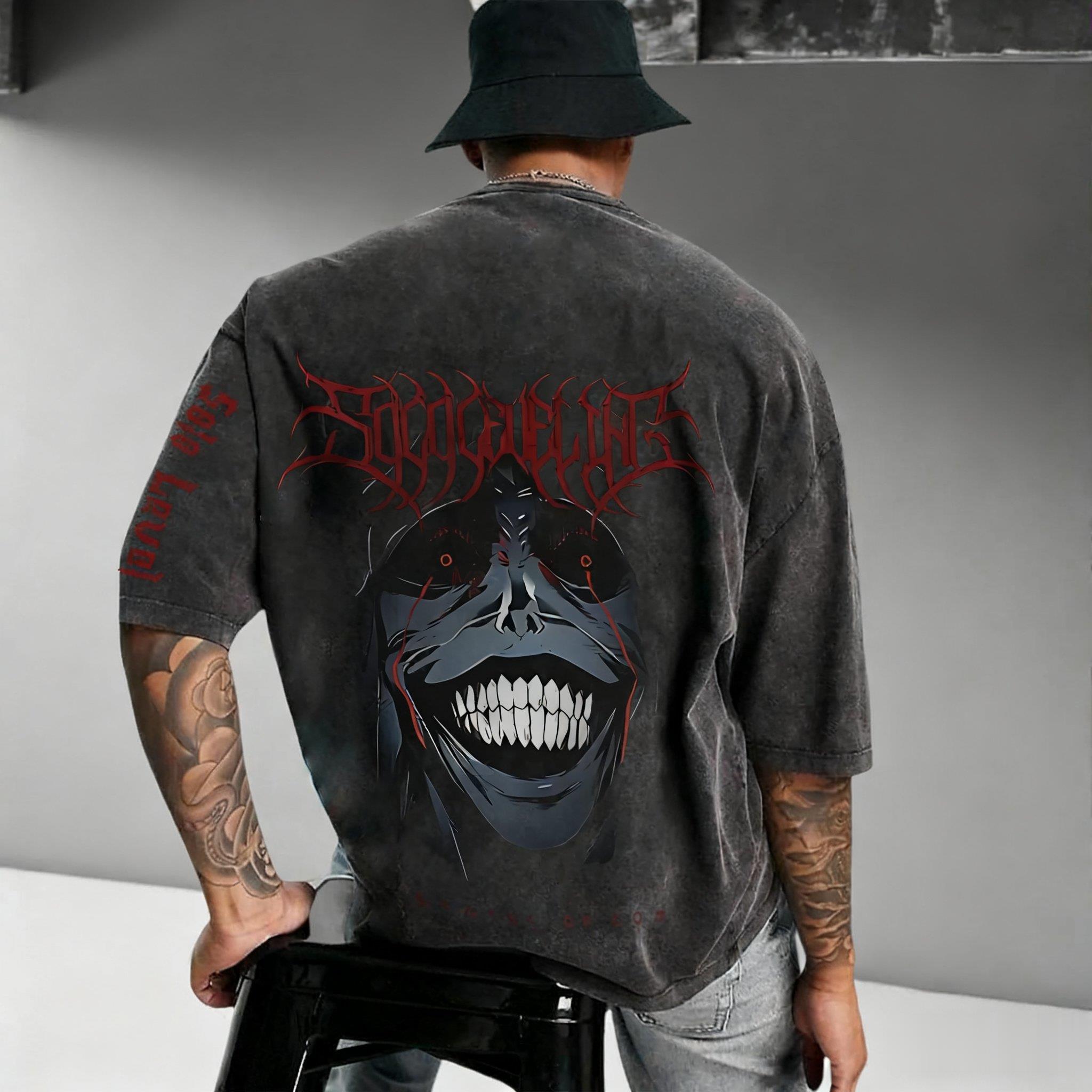 เสื้อยืดลายอนิเมะโซโลลีเวลลิ่ง - Anime Merchandise Solo Leveling บทวิจารณ์และราคา