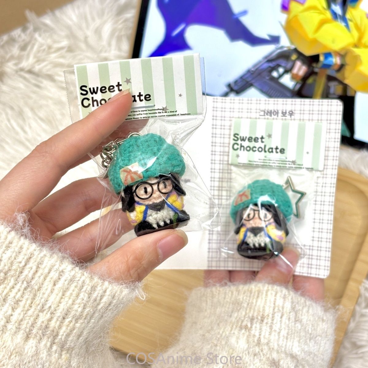 ตุ๊กตาถักนิตติ้ง VALORANT Kill - Anime Merchandise Plush Toys บทวิจารณ์และราคา